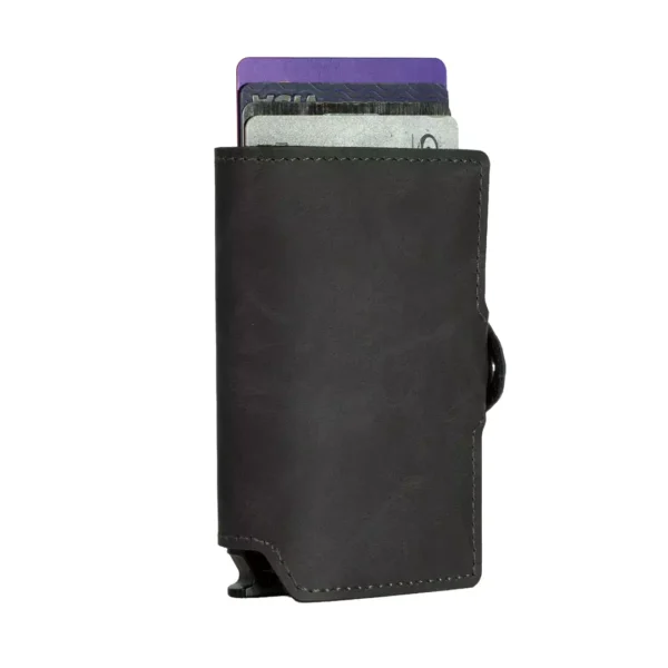 Billetera Niebla Slim Gris - RFID - Personalizable