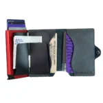 Billetera Niebla Slim Gris - RFID - Personalizable