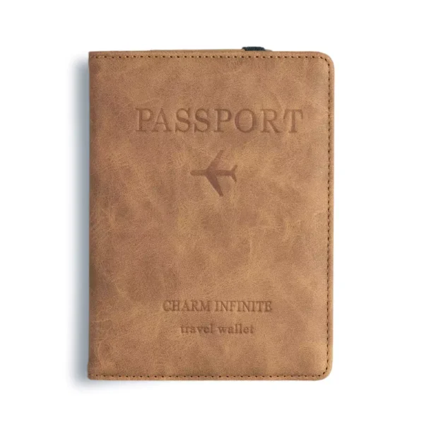 Porta Pasaporte RFID y Etiqueta de maleta